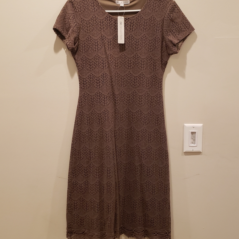 DE Collection Brown Dress S